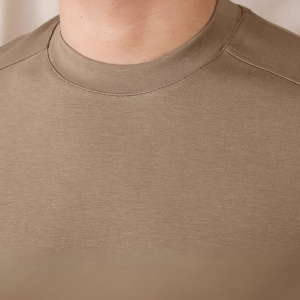 All-match Round Neck Breathable Slim-fit Base T-shirt Prendersons