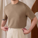 All-match Round Neck Breathable Slim-fit Base T-shirt Prendersons