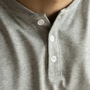 American Casual Henry Collar Breathable Thin Short Sleeve Prendersons