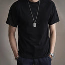 Slim fit heavyweight sleeveless tee - Black