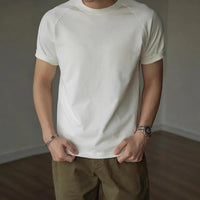 Men’s fleece-lined cotton T-shirt