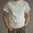 Slim fit heavyweight sleeveless tee - white