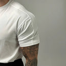 Breathable mens summer t shirt black