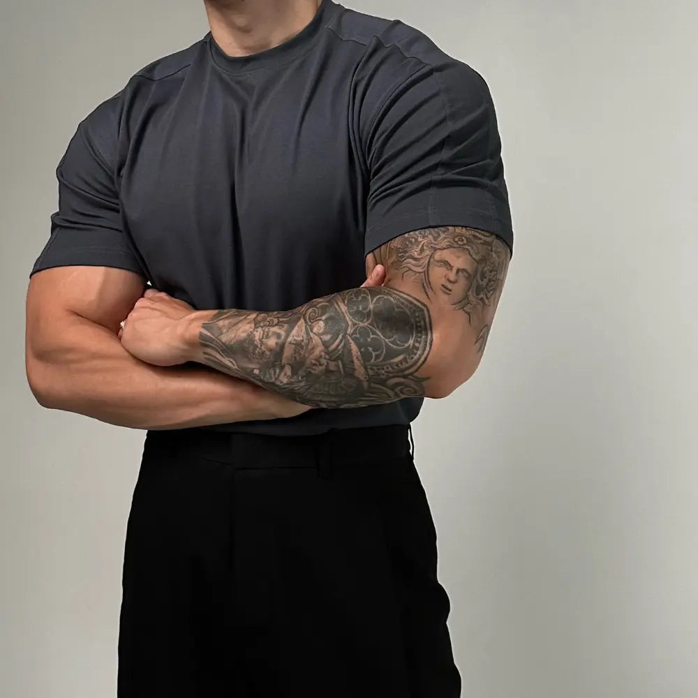 Casual cotton mens summer t shirt