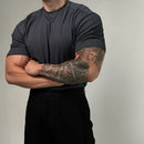 Casual cotton mens summer t shirt