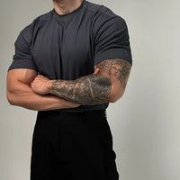 Casual cotton mens summer t shirt