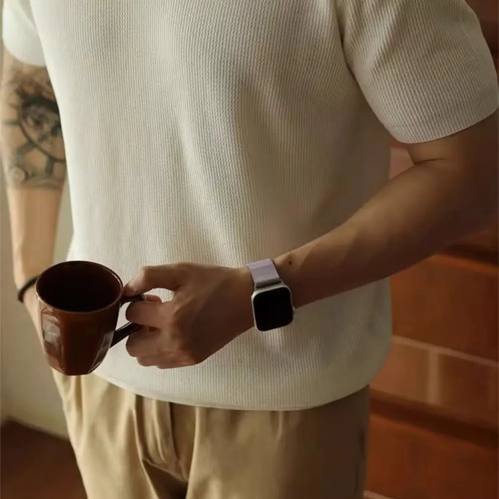 American Polo V Neck T Shirts for Men –  White