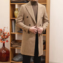 Autumn And Winter Brown Bar MACN Warm Wool Overcoat Prendersons