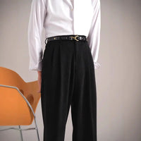 Autumn And Winter Corduroy Retro Straight High Waist Prendersons