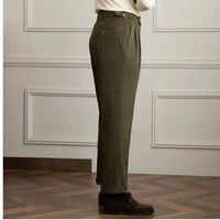 Men’s corduroy cropped trousers