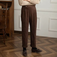 Men’s corduroy cropped trousers
