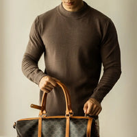 Autumn And Winter Simplicity Round Neck Bottoming Shirt Prendersons
