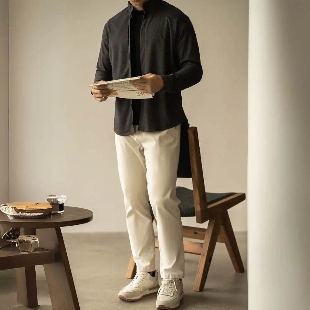 Autumn And Winter Slim Casual Shirt Prendersons