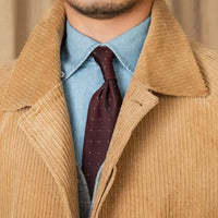 Autumn Corduroy Long-cut Coat Casual Loose Raglan Sleeve Retro Prendersons