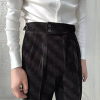 Autumn Corduroy Suit Pants Men's Straight Prendersons