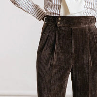 Autumn Corduroy Suit Pants Men's Straight Prendersons