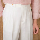 Breathable Linen High Waist Straight Loose Trousers Prendersons