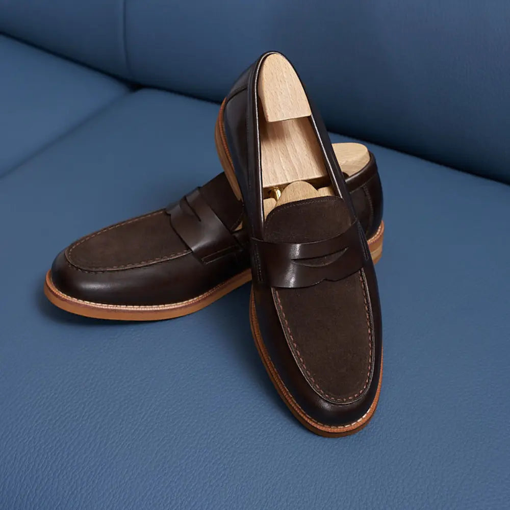 British Business Casual Men's Leather Shoes Prendersons