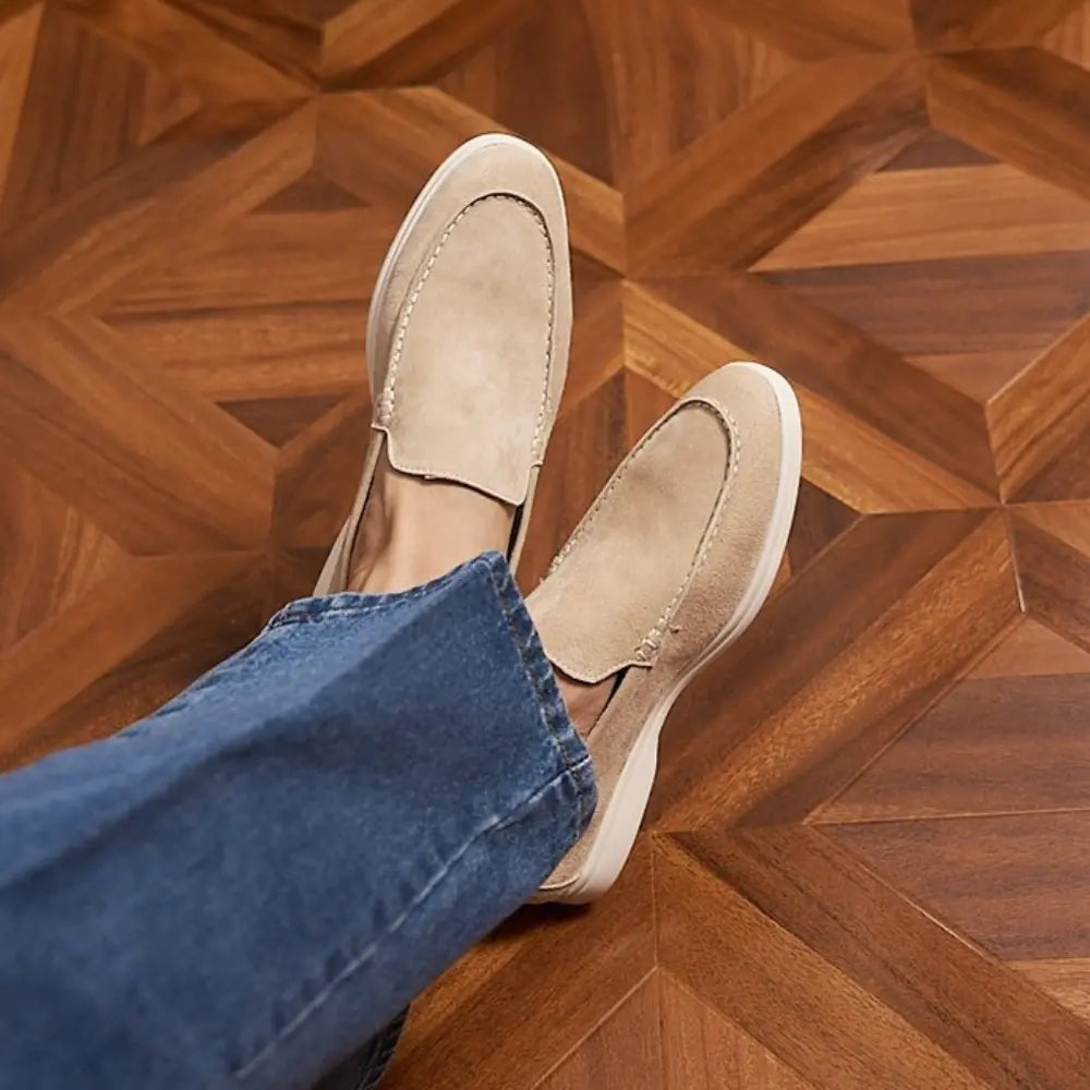 British Loafers Retro Flat Bottom Casual Men Prendersons