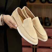 British Loafers Retro Flat Bottom Casual Men Prendersons