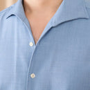 British Men Draping Anti-wrinkle One-piece Collar Casual Long-sleeved Shirt Prendersons