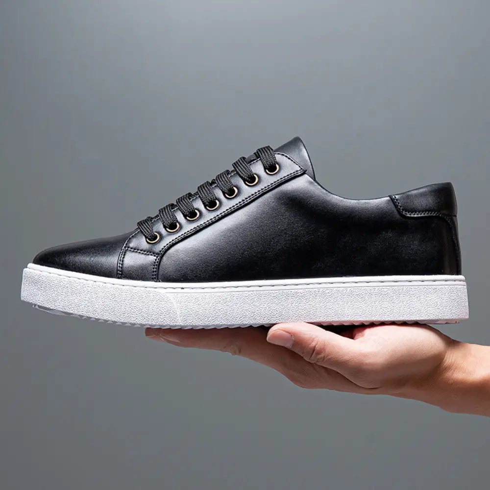British Style Brushed Casual Shoes Soft Bottom Men Prendersons