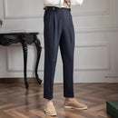 Elegant everyday trousers for men – apricot tone