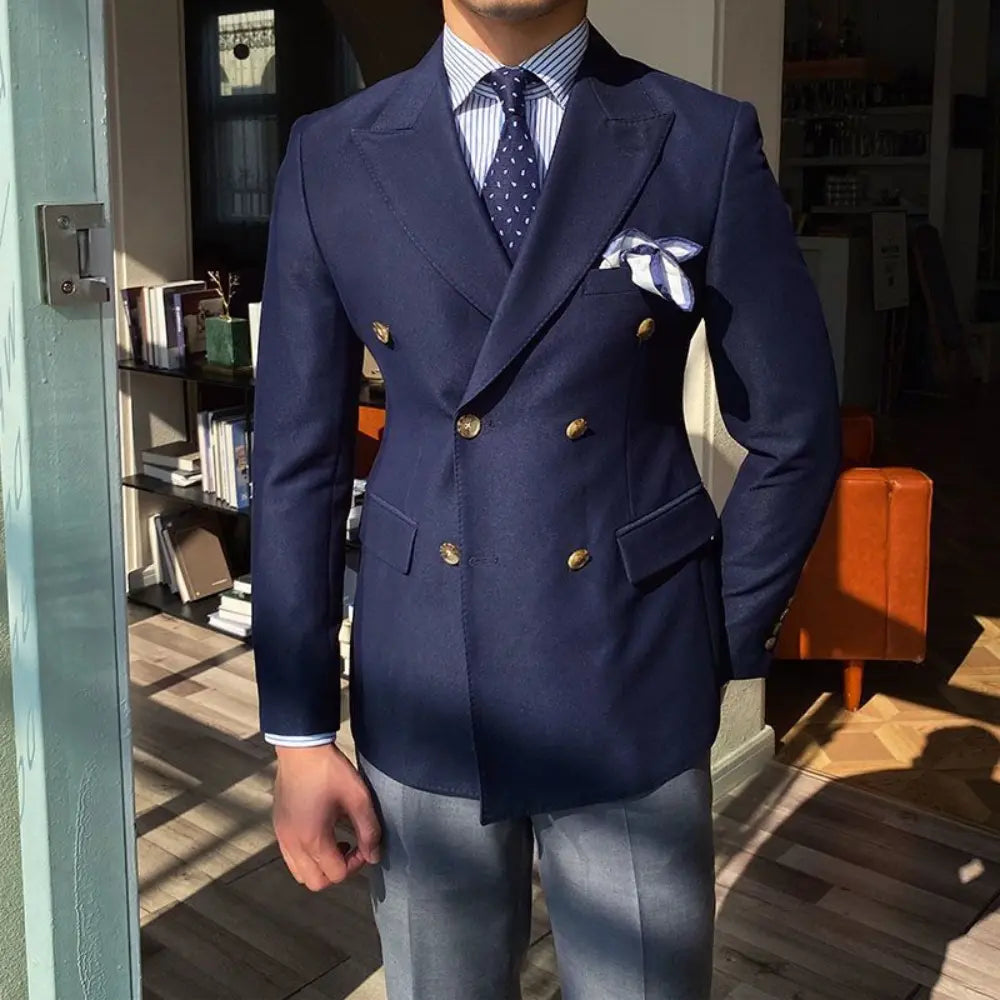 Classic mens suit jacket
