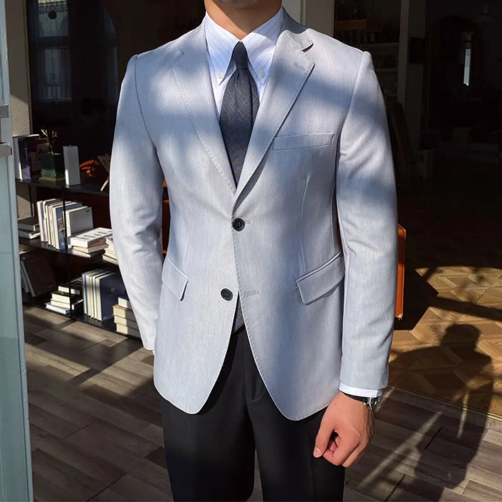 Classic mens suit jacket
