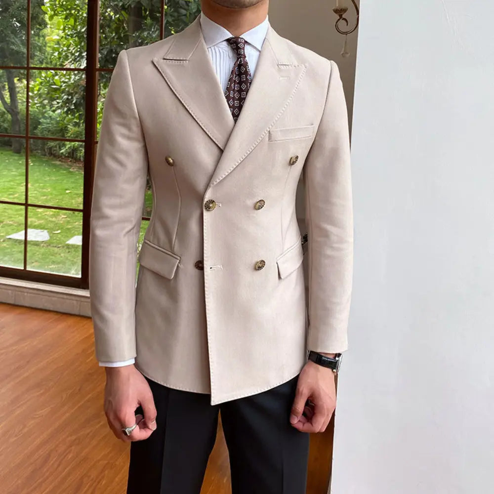 Classic mens suit jacket