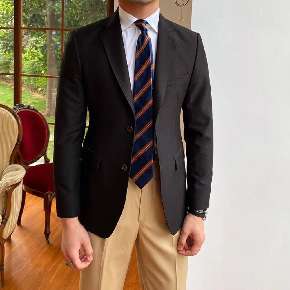 Classic mens suit jacket