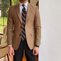 Light business suit jacket
