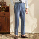 Casual High-waisted Trousers Linen Breathable High Pants Prendersons