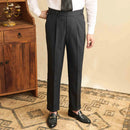 Casual High-waisted Trousers Linen Breathable High Pants Prendersons