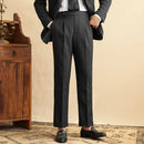 Casual High-waisted Trousers Linen Breathable High Pants Prendersons