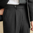 Casual High-waisted Trousers Linen Breathable High Pants Prendersons