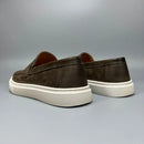 Casual Men's Genuine Retro Soft Bottom Calf Leather Shoes Prendersons