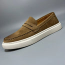 Casual Men's Genuine Retro Soft Bottom Calf Leather Shoes Prendersons