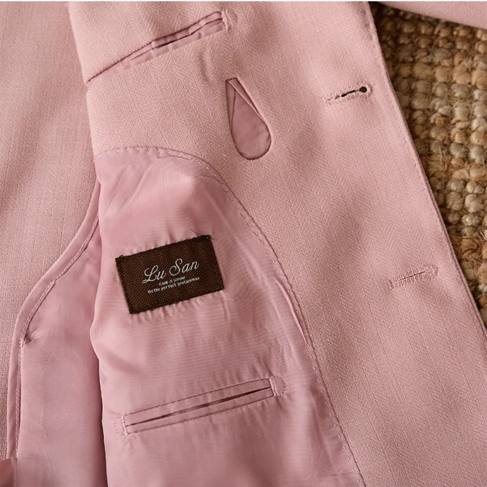 Casual Suit Natural Linen Half Lining Thin Breathable Jacket Prendersons