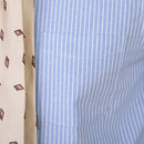 Collar Cotton Striped Long Sleeved Shirt Prendersons