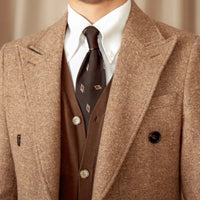 Color Dots Mid-length Coat Prendersons