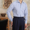 Commuter Cotton Striped Slim Shirt Prendersons