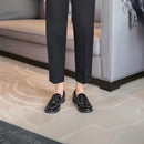 Cotton And Linen Texture Fabric Casual Suit Pants Prendersons