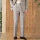 Cotton And Linen Thin Breathable Casual High Waist Straight Pants Prendersons