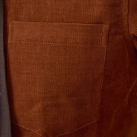 Cotton Corduroy Long-sleeved Shirt American Japanese Style Prendersons