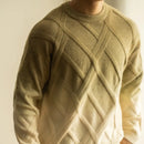Diamond Lattice Jacquard Gradient Sweater Prendersons