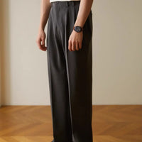 Elastic Straight Commuter Business Draped Casual Pants Prendersons
