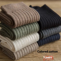 Mid-calf men's thin socks