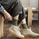 Solid colour sports socks
