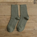 Mid-calf men's thin socks